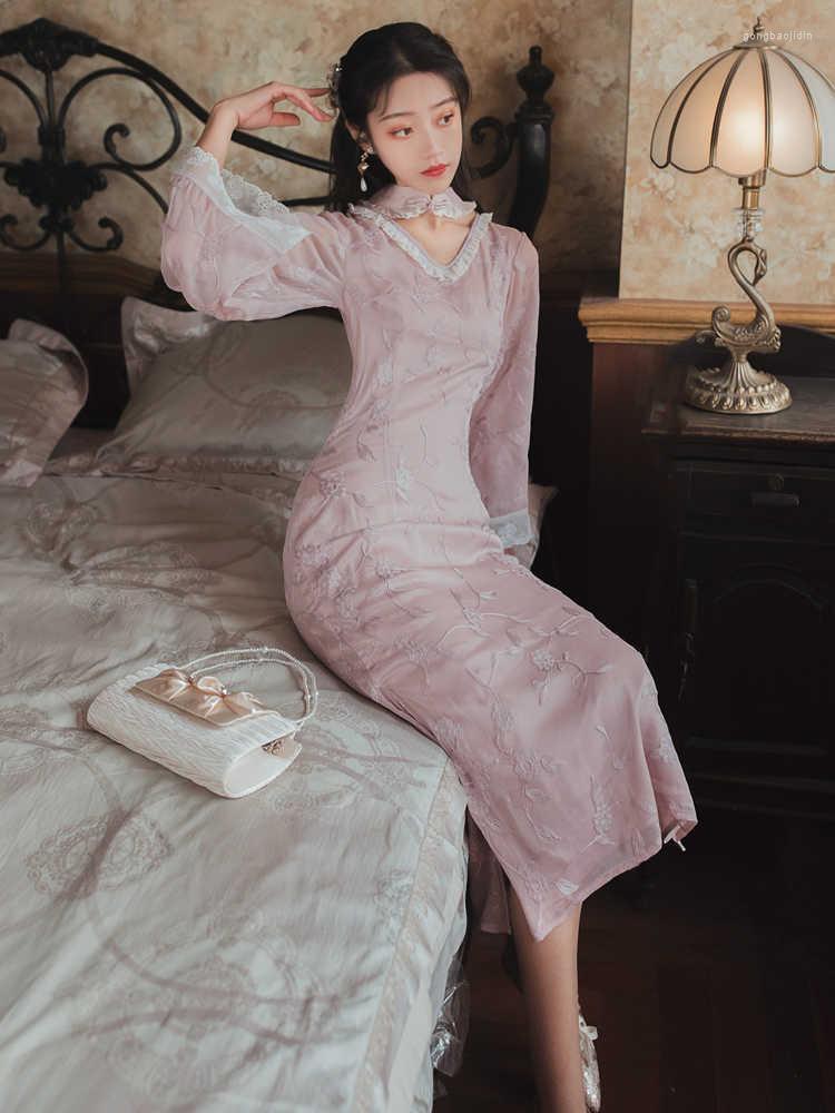 Casual Dresses Embroidery Dress Luxury Runway Boho Autumn Winter Women Long Sleeve Vintage Elegant A-line 2022 Party Vestidos, Beige
Casual Dresses Embroidery Dress Luxury Runway Boho Autumn Winter Women Long Sleeve Vintage Elegant A-line 2022 Party Vestidos, Beige