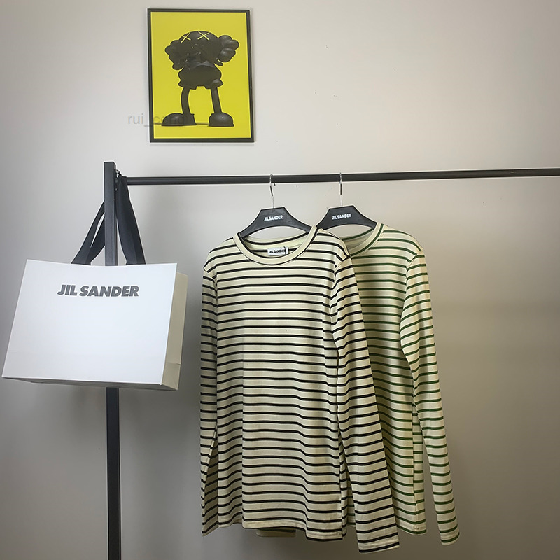style Casual simple classic striped slim men' o-collar T-shirt cotton women' long sleeve base shirt Tops Tee
style Casual simple classic striped slim men' o-collar T-shirt cotton women' long sleeve base shirt Tops Tee