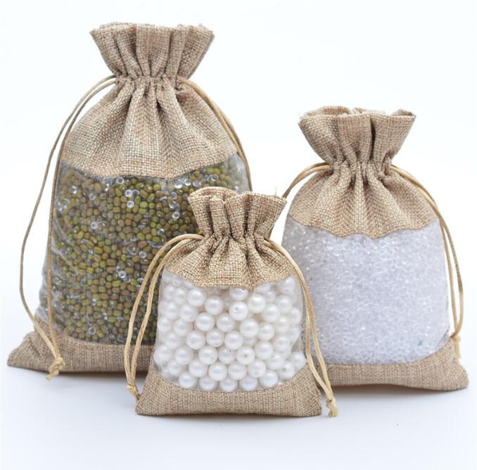 Organza Jute Bags Burlap Drawstring Bag Wedding Party Favors Gift Bags For Candy Makeup Jewelry Packaging 10x14cm 13x18cm 16x22cm
Organza Jute Bags Burlap Drawstring Bag Wedding Party Favors Gift Bags For Candy Makeup Jewelry Packaging 10x14cm 13x18cm 16x22cm