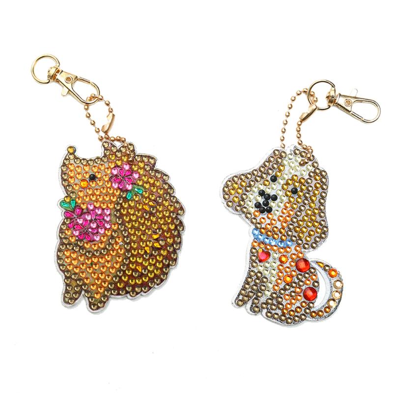 Keychains Full Drill Special Shape Rhinestone Drawing Kit Hedgehog Dog Animal 5D Diamond Painting Keychain Keyring DIY Mosaic Gift
Keychains Full Drill Special Shape Rhinestone Drawing Kit Hedgehog Dog Animal 5D Diamond Painting Keychain Keyring DIY Mosaic Gift