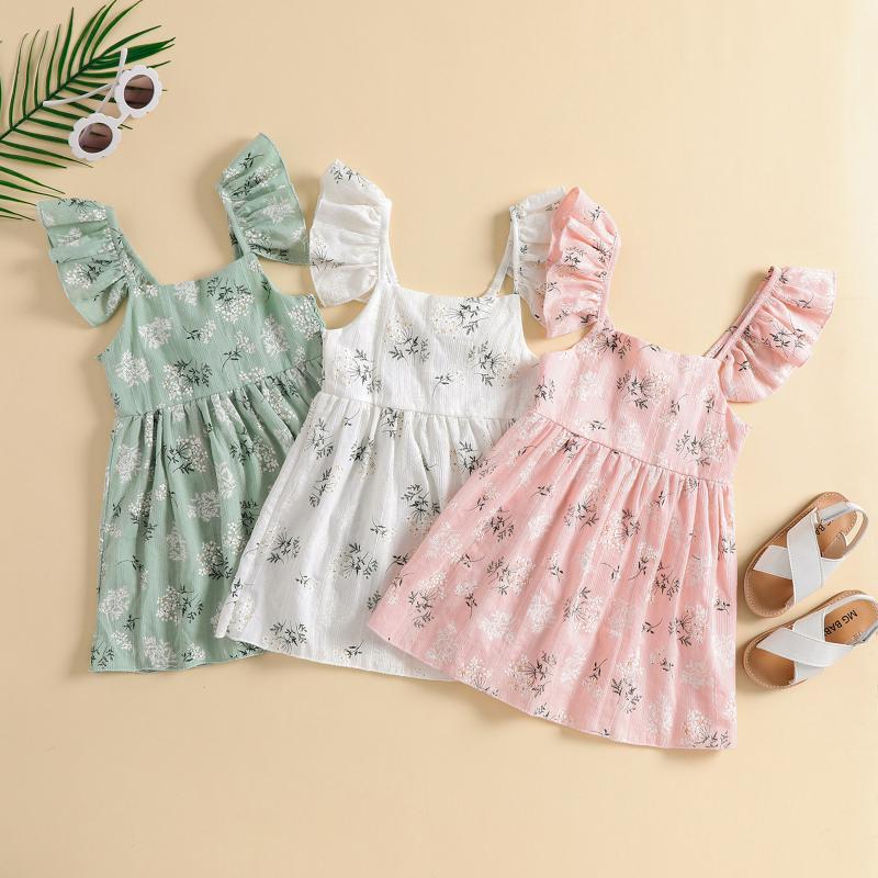 Girl's Dresses Children Infant Kids Baby Girls Summer Dress Floral Pattern Square Neck Flying Sleeves Loose Birthdays Gift 18M-6TGirl's, Pink
Girl's Dresses Children Infant Kids Baby Girls Summer Dress Floral Pattern Square Neck Flying Sleeves Loose Birthdays Gift 18M-6TGirl's, Pink