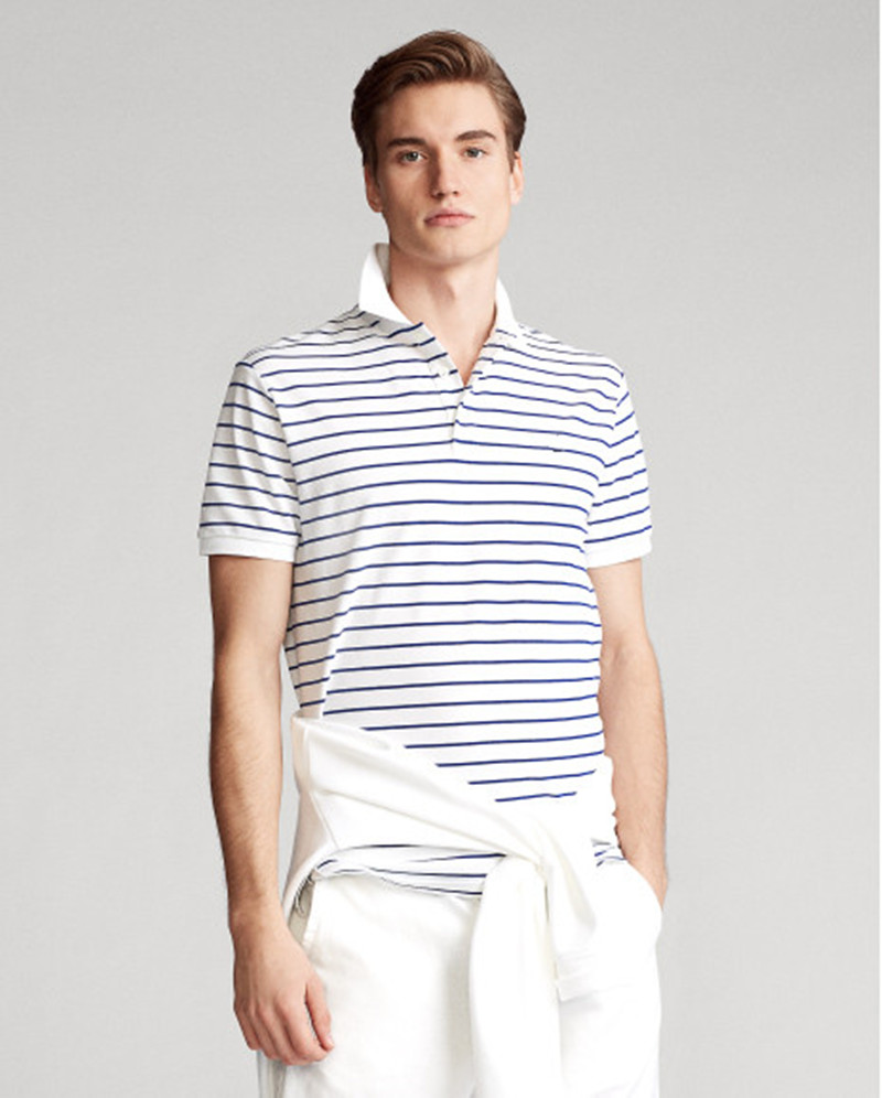 2022 The summer small pony Polo men's T-Shirt Pinstripe Slim Short Sleeve 100% Cotton
2022 The summer small pony Polo men's T-Shirt Pinstripe Slim Short Sleeve 100% Cotton