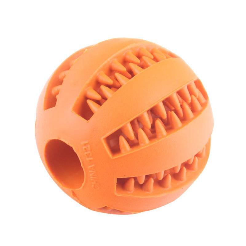 5cm Pet Toys Funny Interactive Elasticity Chew Toy for Dog Tooth Clean of Food Extra-tough Rubber Ball FY3946 JN13