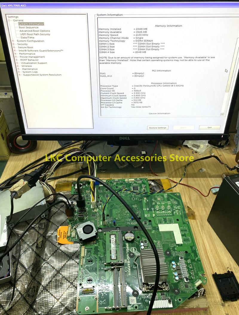 Motherboards FOR XPS 27 7760 Motherboard AIO All In One IPPSL-DC-BAFFIN 0P8G1 00P8G1 510WY
Motherboards FOR XPS 27 7760 Motherboard AIO All In One IPPSL-DC-BAFFIN 0P8G1 00P8G1 510WY