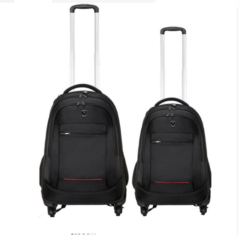 Duffel Bags Travel Trolley Backpack On Wheels Wheeled Carry Hand Luggage Suitcase Bag Cabin BagDuffel, Black 20 inch
Duffel Bags Travel Trolley Backpack On Wheels Wheeled Carry Hand Luggage Suitcase Bag Cabin BagDuffel, Black 20 inch