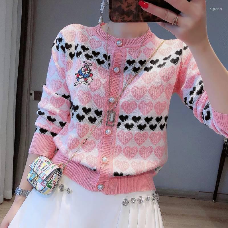 Women' Knits & Tees Women Thick Knitted Fashion Cardigan Sweater Female Elegant Single Button O Neck Autumn Coat Ladies Print Jacket Jumper, Pink
Women' Knits & Tees Women Thick Knitted Fashion Cardigan Sweater Female Elegant Single Button O Neck Autumn Coat Ladies Print Jacket Jumper, Pink