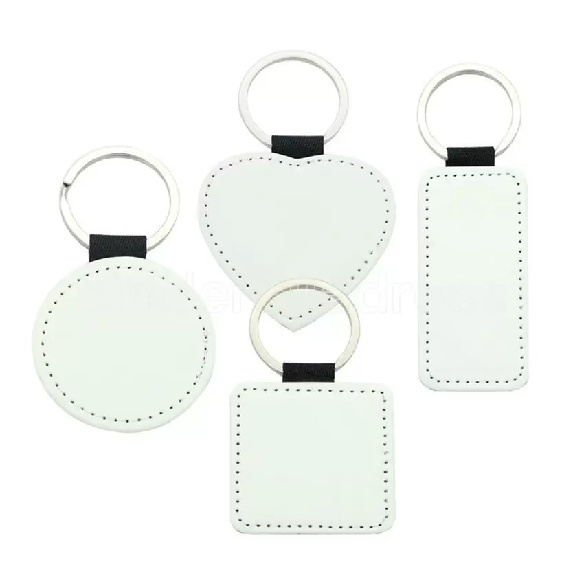 Sublimation key chain blank pu leather keychain hot transfer printing key ring single-sided printed keychain diy strips 4 styles FY4385
Sublimation key chain blank pu leather keychain hot transfer printing key ring single-sided printed keychain diy strips 4 styles FY4385