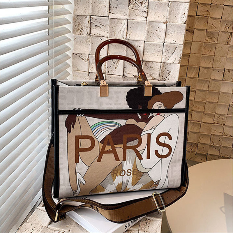 Designer Sunshine Tote Shopping Bag women fashion Top Handle crossbody shoulder strap Beach handbag letter Rom print PU leather Travel Branded Luxury purse, White
Designer Sunshine Tote Shopping Bag women fashion Top Handle crossbody shoulder strap Beach handbag letter Rom print PU leather Travel Branded Luxury purse, White
