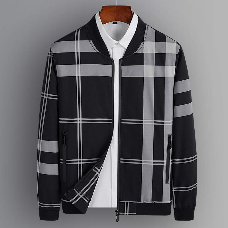 Men's Jackets Winter Men's Casual Striped Jacket Thin Handsome Baseball Uniform Wear 3XL, Black
Men's Jackets Winter Men's Casual Striped Jacket Thin Handsome Baseball Uniform Wear 3XL, Black