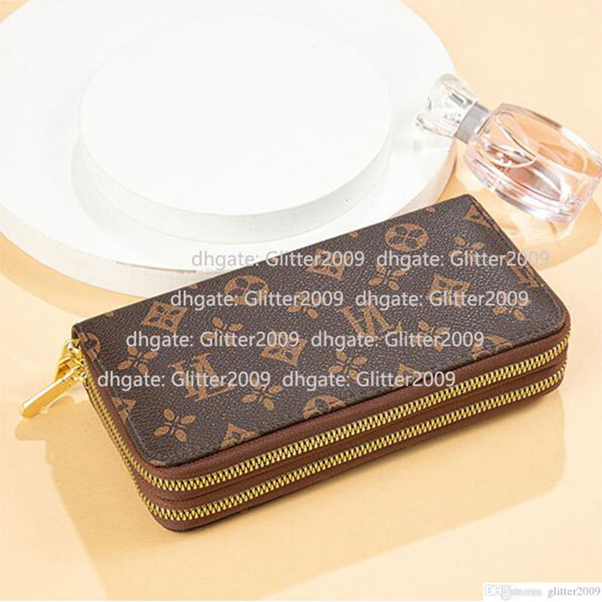 good quality Double zipper Wallets Mens Leather Wallet Holders For Brown flower women Purse Monograms Luxury Purses Cross Body Wallets Zipper Coin Purse 078, White grid
good quality Double zipper Wallets Mens Leather Wallet Holders For Brown flower women Purse Monograms Luxury Purses Cross Body Wallets Zipper Coin Purse 078, White grid