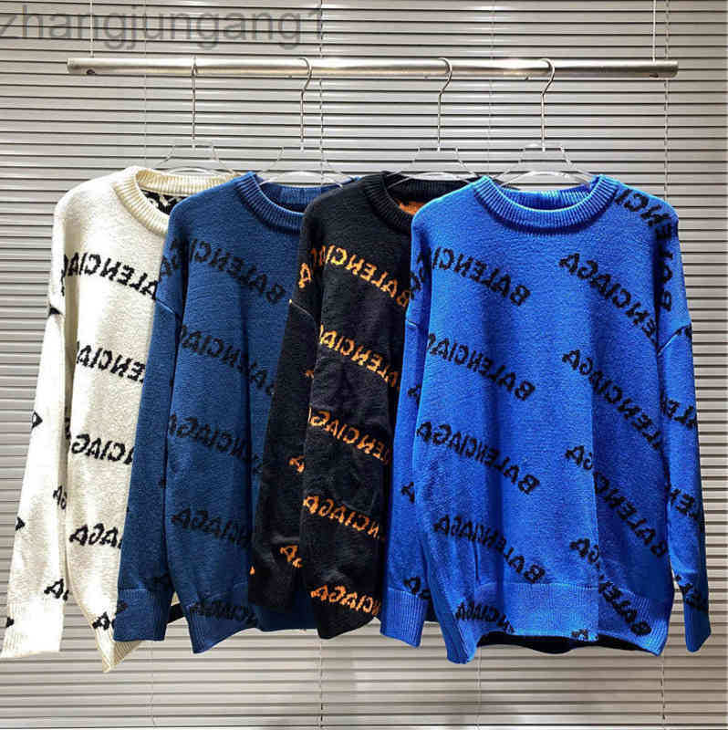 Designer autumn and winter new Balenciga balanciagas fashion brand Paris fashion brand knitted sweater men' and women' round neck letter jacquard coat 23SS, No sale
Designer autumn and winter new Balenciga balanciagas fashion brand Paris fashion brand knitted sweater men' and women' round neck letter jacquard coat 23SS, No sale