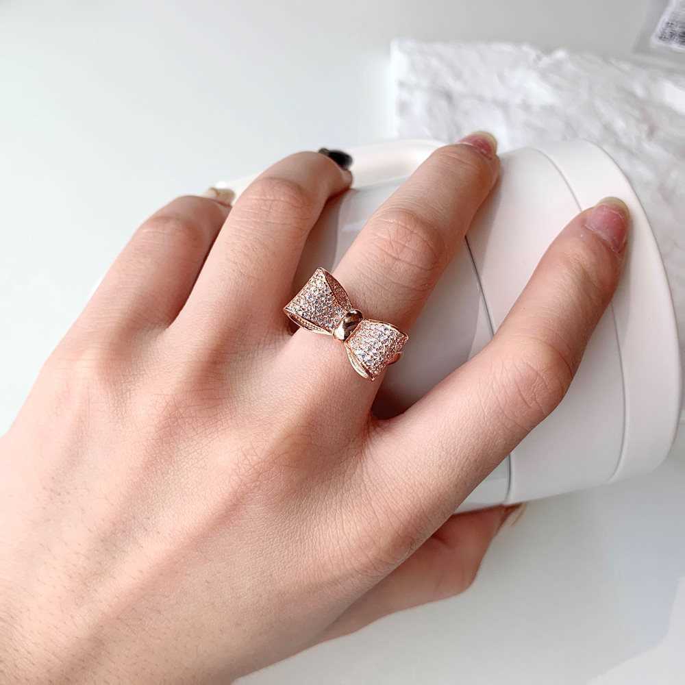 Pop S925 Sterling Silver Bow with diamond ring metal hip hop Style Silver Jewelry Sterling Silver
Pop S925 Sterling Silver Bow with diamond ring metal hip hop Style Silver Jewelry Sterling Silver
