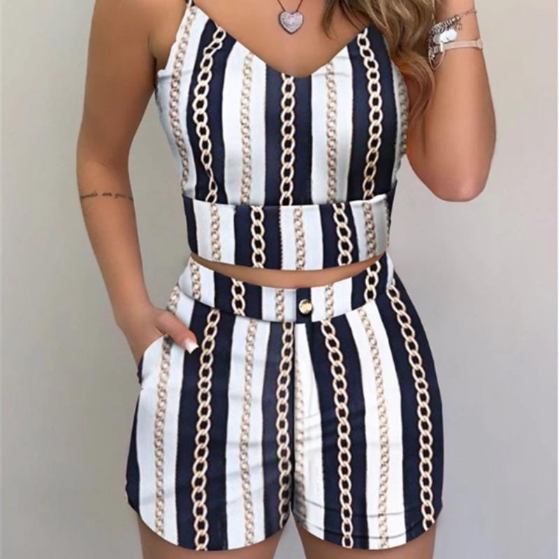 Sleeveless Print Top and Short Pants Set for Ladies Summer Women Fashion 2-piece Outfit Set Women Party Wear, Pink
Sleeveless Print Top and Short Pants Set for Ladies Summer Women Fashion 2-piece Outfit Set Women Party Wear, Pink