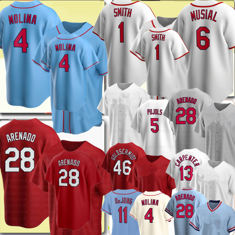 4 Yadier Molina Jersey 28 Nolan Arenado 1 Ozzie Smith 5 Albert Pujols Baseball Jerseys Stan Musial Paul DeJong Dexter Fowler Matt Carpenter Genesis Cabrera, Men m-xxxl hongque
4 Yadier Molina Jersey 28 Nolan Arenado 1 Ozzie Smith 5 Albert Pujols Baseball Jerseys Stan Musial Paul DeJong Dexter Fowler Matt Carpenter Genesis Cabrera, Men m-xxxl hongque