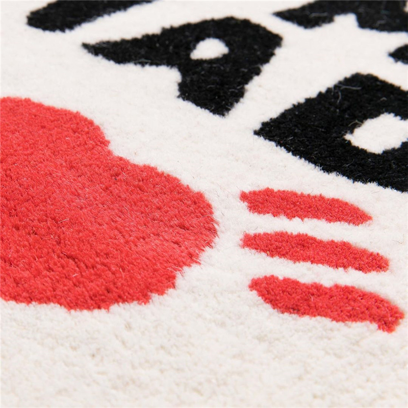 Home Furnishings Art Carpet Human Made Classic Duck Shape Rug Parlor Bedroom Playroom Hypebeast Collection Handtufted Trending Floor Mat Supplier