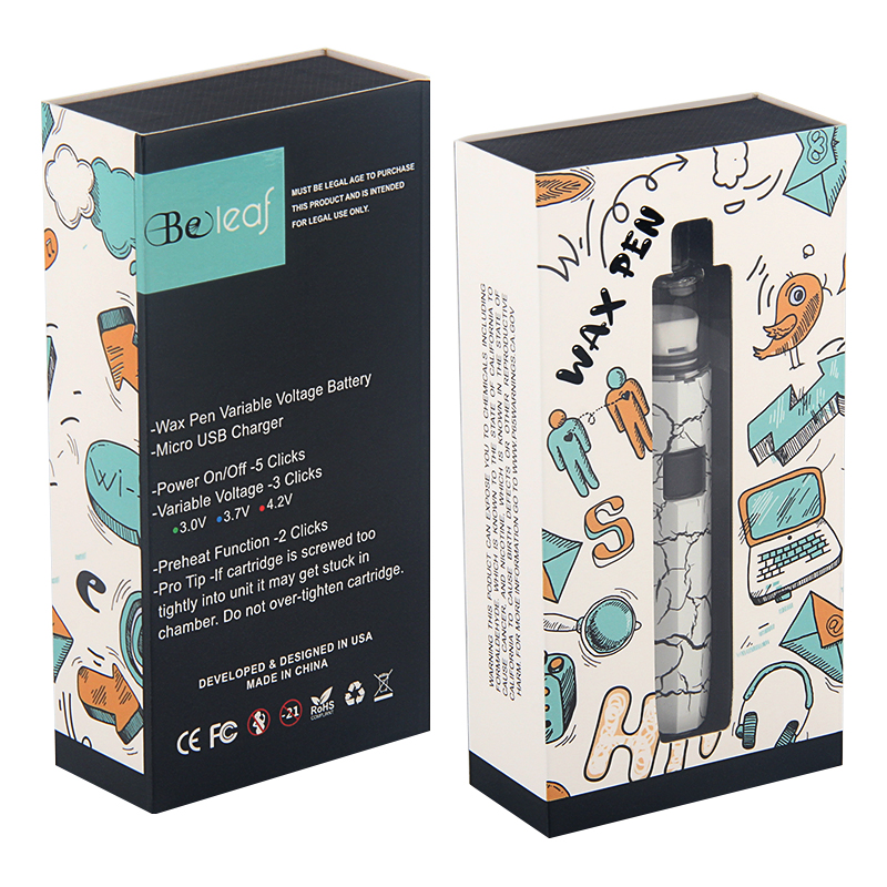 Original Beleaf Wax Pen Kits 500mAh Adjustable Voltage Battery 5 Colors Tank Coil USB Cable Vapes Dab Handle Dry Herb Vapor a Portable Herbal E cigarette Vaporizer, Multi
Original Beleaf Wax Pen Kits 500mAh Adjustable Voltage Battery 5 Colors Tank Coil USB Cable Vapes Dab Handle Dry Herb Vapor a Portable Herbal E cigarette Vaporizer, Multi