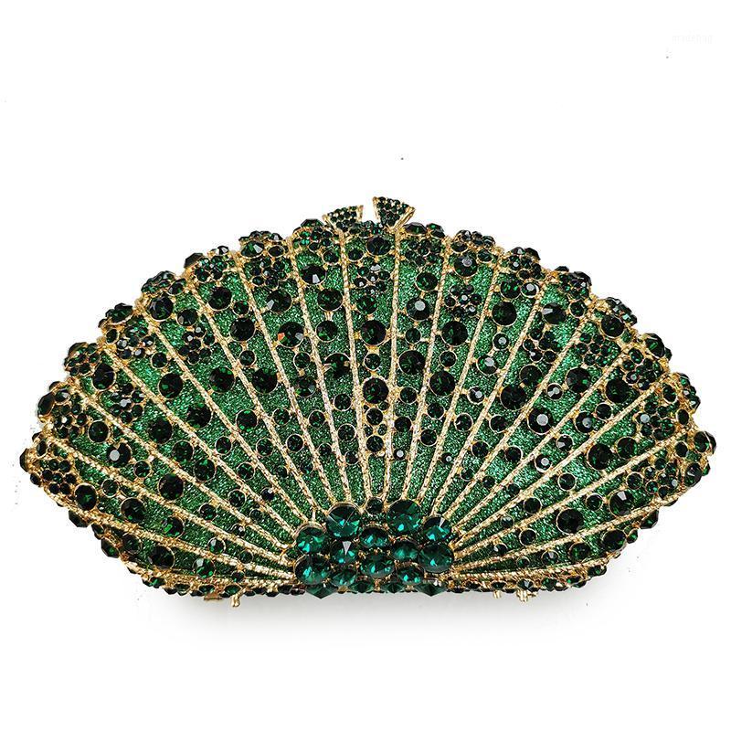 Arrival Gold Metal Green Rhinestone Purse Crystal Party Bag Designer Women Evening Clutch Bags Dinner Banquet Handbag
Arrival Gold Metal Green Rhinestone Purse Crystal Party Bag Designer Women Evening Clutch Bags Dinner Banquet Handbag