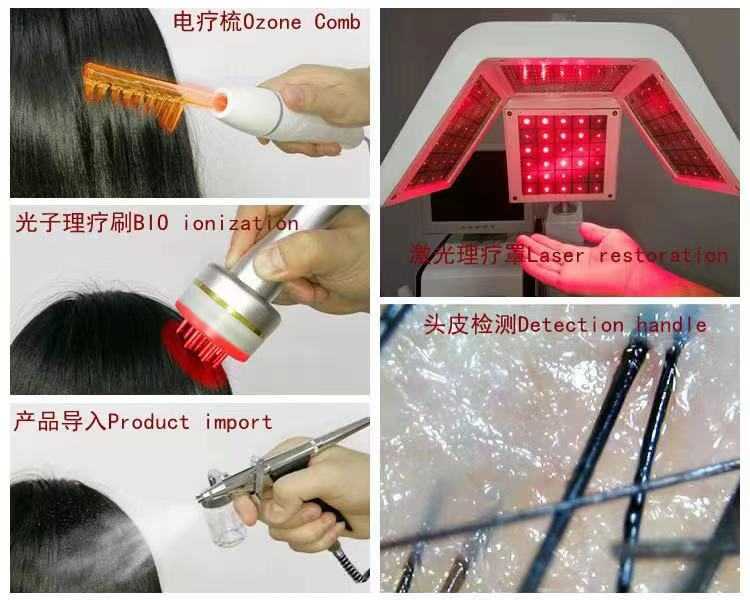 2021 Best Laser hair regrowth machine diode laser hair growth Bio Stimulate Anti Hair Loss Treatment beauty equipment