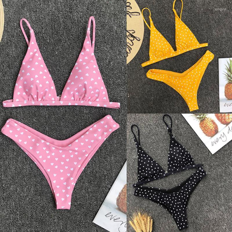 Bikinis Set Bikini 2022 Swimwear Women Love Printing Push-Up Padded Bra Beach Swimsuit Biquini Maillot De Bain Femme 
Bikinis Set Bikini 2022 Swimwear Women Love Printing Push-Up Padded Bra Beach Swimsuit Biquini Maillot De Bain Femme