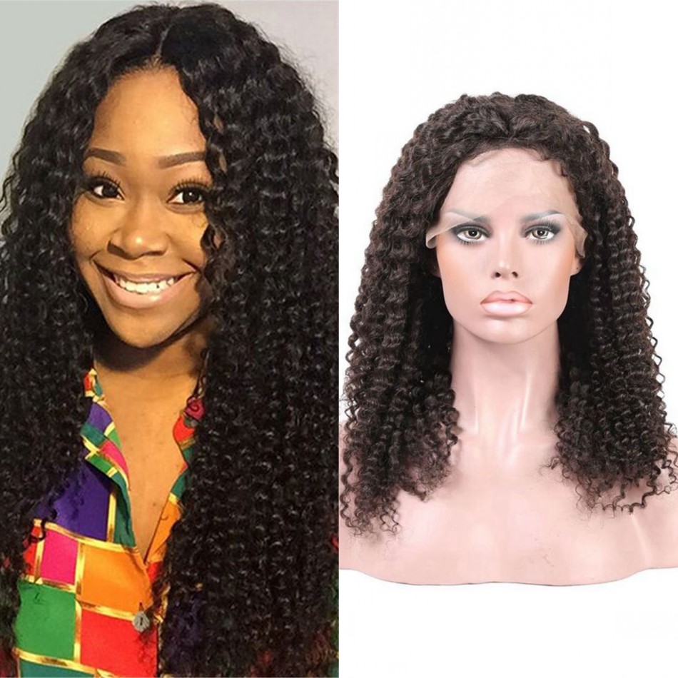 HD Transparent Lace Front Wigs Kinky Curly Indian Remy Human Hair African American Wigs, Natural color
HD Transparent Lace Front Wigs Kinky Curly Indian Remy Human Hair African American Wigs, Natural color