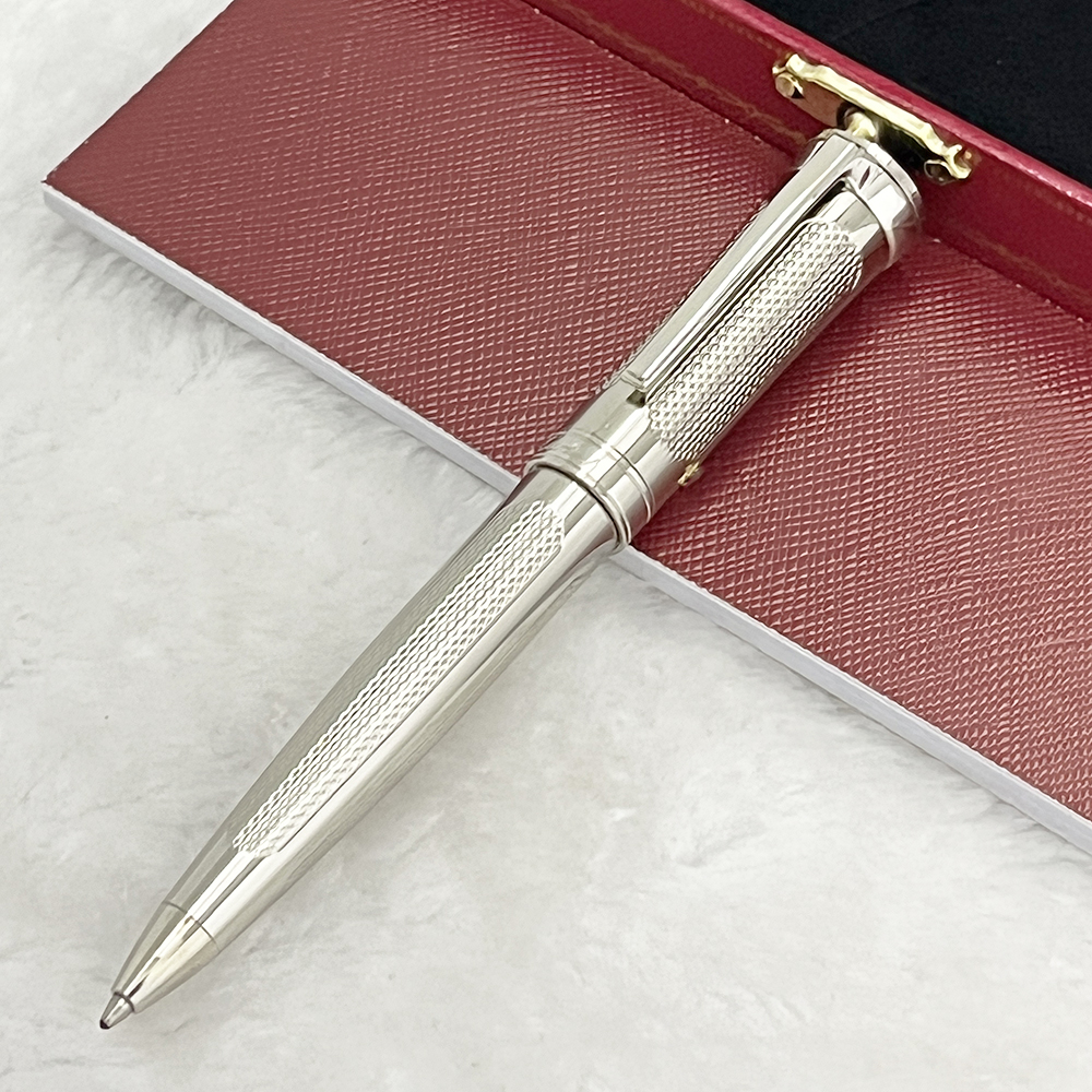GIFTPEN Classic Luxury Metal Signature Pen Silver With Cat Eye Drill 5a Quality Ballpoint Pens Comfortable Writing Stationery, As picture show
GIFTPEN Classic Luxury Metal Signature Pen Silver With Cat Eye Drill 5a Quality Ballpoint Pens Comfortable Writing Stationery, As picture show