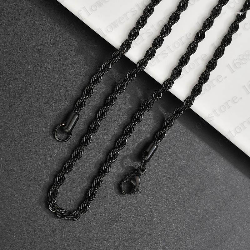 Personalized 3mm Black Box Chain Necklace For Men Stainless Steel Men's Wholesale Jewelry 20in/24in Chains
Personalized 3mm Black Box Chain Necklace For Men Stainless Steel Men's Wholesale Jewelry 20in/24in Chains