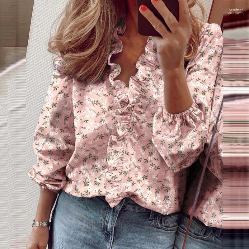 Women's Blouses & Shirts Office Top Shrink Resistant Women Shirt Sweat Absorbing Long Sleeve Chic Beautiful Flower Print Vere22, Green
Women's Blouses & Shirts Office Top Shrink Resistant Women Shirt Sweat Absorbing Long Sleeve Chic Beautiful Flower Print Vere22, Green