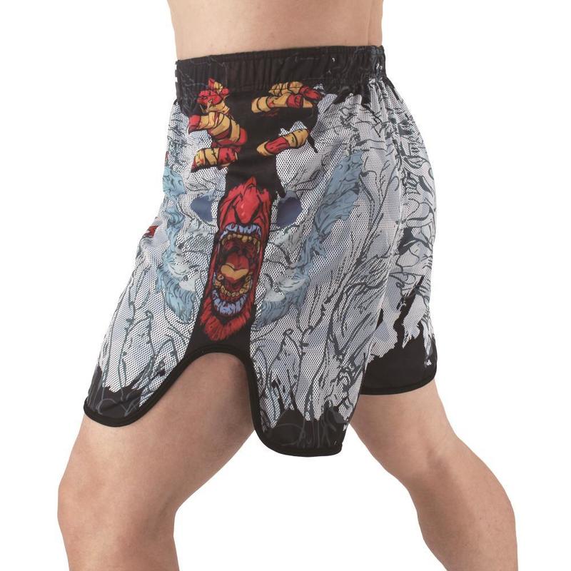 SOTF mma Venomous snake Stretch fabric Men Women geometric boxing shorts Tiger Muay Thai mma shorts boxing clothing fight shorts 220624