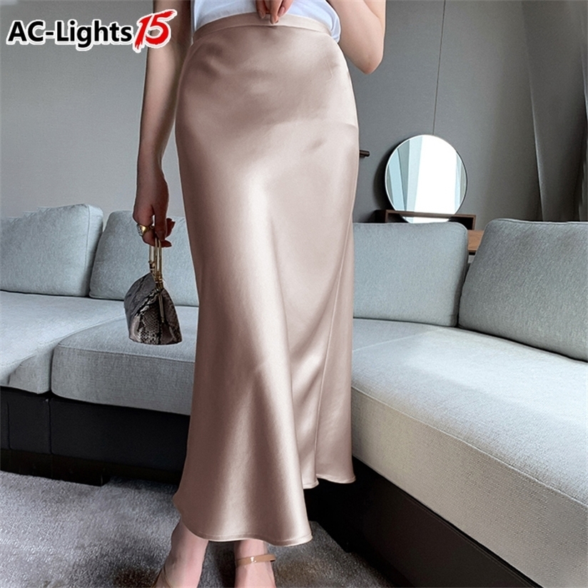 Women High Waisted Skirt Silk Satin s A-Line Elegant s Summer Pink Midi Korean Style AC 220322, Gray
Women High Waisted Skirt Silk Satin s A-Line Elegant s Summer Pink Midi Korean Style AC 220322, Gray