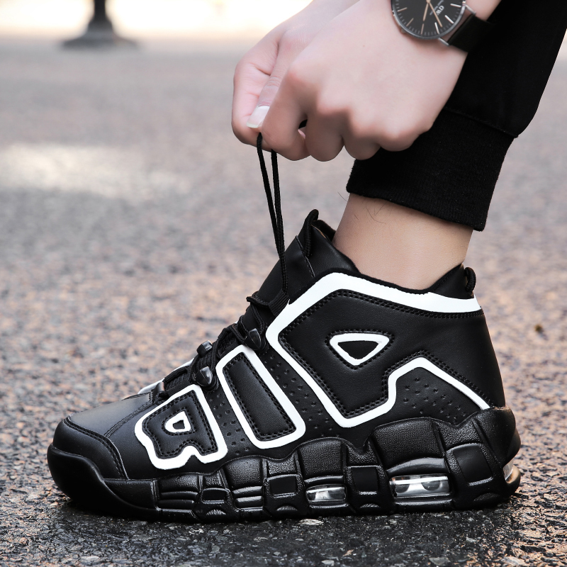 High Quality Man Air Basketball Sport Shoes High top Simple Comfortable Non slip Vulcanize Sneakers 220812, Black white
High Quality Man Air Basketball Sport Shoes High top Simple Comfortable Non slip Vulcanize Sneakers 220812, Black white