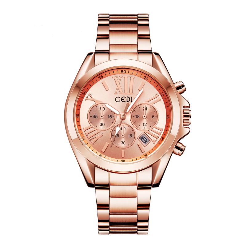 Wristwatches Fashion Women Rose Gold Watches Calendar Classic Roman Numeral Female Business Dress Wrist Top Brand Lady Gift ClockWristwatche, Silver
Wristwatches Fashion Women Rose Gold Watches Calendar Classic Roman Numeral Female Business Dress Wrist Top Brand Lady Gift ClockWristwatche, Silver