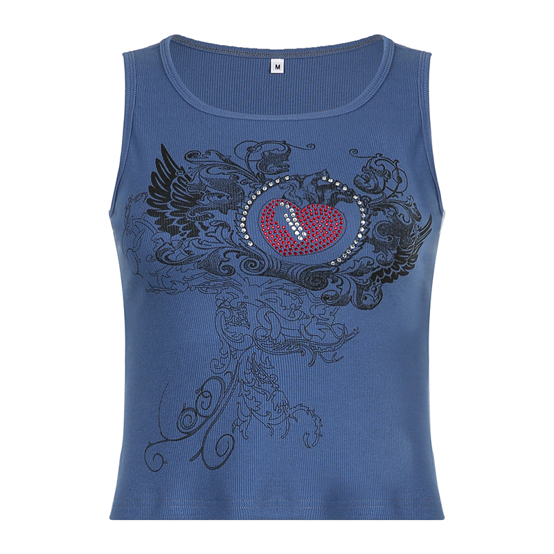 Y2k Printed Crop Top Knitted Diamonds Kawaii Grunge Tank Tops Fairycore Sleeveless Sweats Cute Mini Vest Women Retro, Brown
Y2k Printed Crop Top Knitted Diamonds Kawaii Grunge Tank Tops Fairycore Sleeveless Sweats Cute Mini Vest Women Retro, Brown