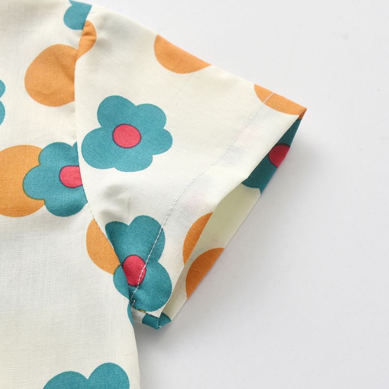 Top and Floral Brother Sister Kids Matching Outfits Boys Casual Suit+Princess Girls Tutu Dress Sets Birthday Clothes 220507