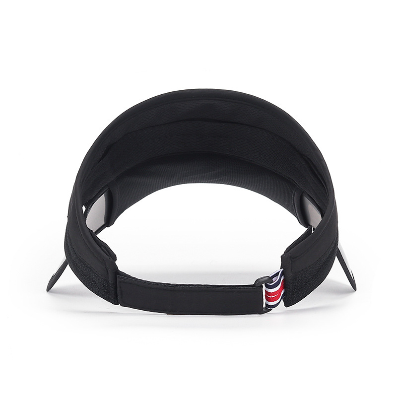 Summer Sports Sun Visors for Women Retractable Pull-out Brim Sun Protection Topless Hat Men Casual Top Empty Tennis Cycling Cap