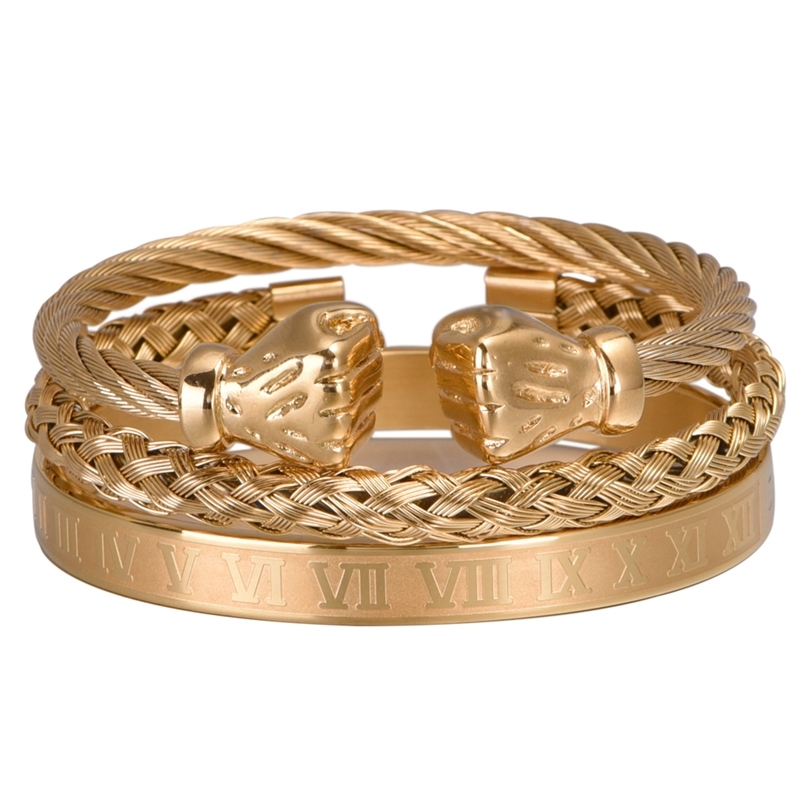 Gold Black Fist Cable Wire Bangle Set Vintage Open Cuff Bracelets Fashion Jewelry Accessories Men Punk Bracelet 220402
Gold Black Fist Cable Wire Bangle Set Vintage Open Cuff Bracelets Fashion Jewelry Accessories Men Punk Bracelet 220402