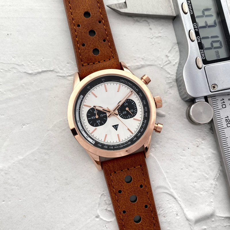 Casual luxury mens watch Top brand Designer chronograph men watches leather strap gold wristwatches for men's Christmas Birthday Father's Day Gift orologio di lusso
Casual luxury mens watch Top brand Designer chronograph men watches leather strap gold wristwatches for men's Christmas Birthday Father's Day Gift orologio di lusso