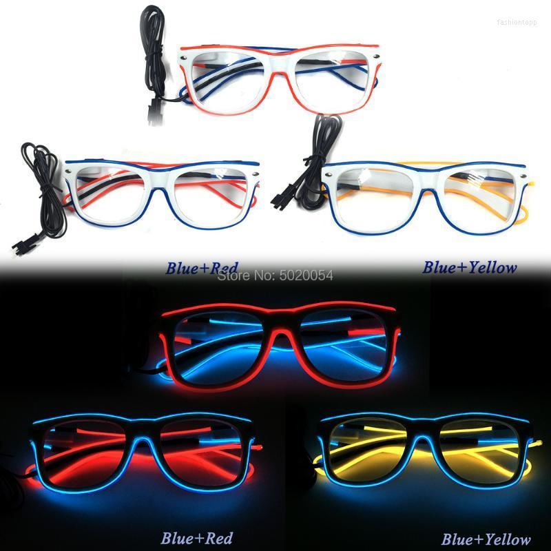 Sunglasses Fashion Neon LED Glasses Wedding Light Festival Party Glowing EL Wire Night Vision GlassesSunglassesSunglasses
Sunglasses Fashion Neon LED Glasses Wedding Light Festival Party Glowing EL Wire Night Vision GlassesSunglassesSunglasses