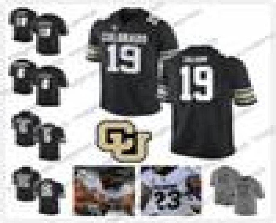 NCAA Colorado Buffaloes 19 Rashaan Salaam 16 Mason Crosby 6 Paul Richardson 9 Juwann Win Black Gray White Retired Football Je, 2018 black
NCAA Colorado Buffaloes 19 Rashaan Salaam 16 Mason Crosby 6 Paul Richardson 9 Juwann Win Black Gray White Retired Football Je, 2018 black