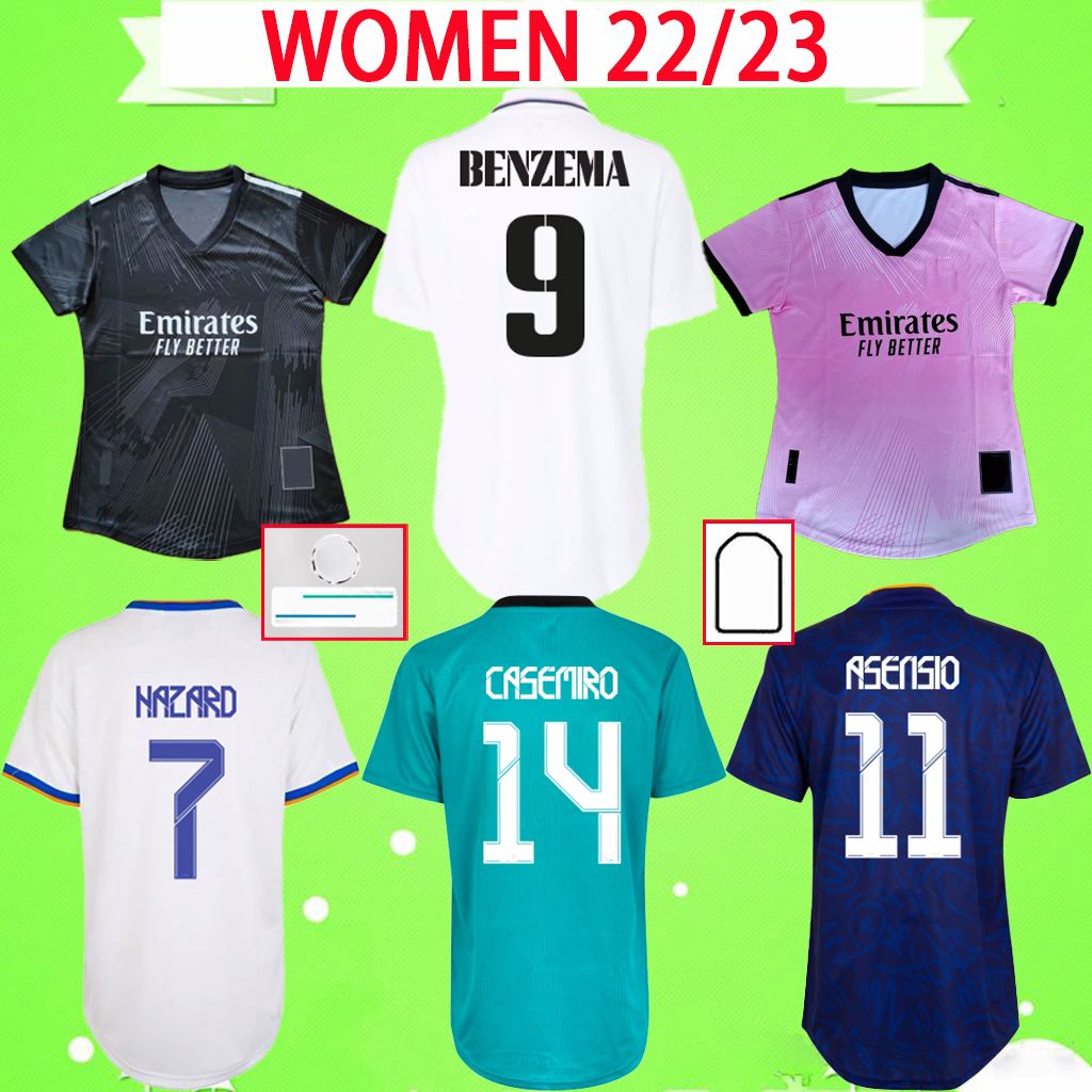WOMEN soccer jerseys 2022 2023 ladies camiseta Y3 Madrids Maillots de football shirts grils 22 23 home away third BENZEMA HAZARD KROOS MODRIC ISCO uniforms top S- Y 3, 21/22 women
WOMEN soccer jerseys 2022 2023 ladies camiseta Y3 Madrids Maillots de football shirts grils 22 23 home away third BENZEMA HAZARD KROOS MODRIC ISCO uniforms top S- Y 3, 21/22 women
