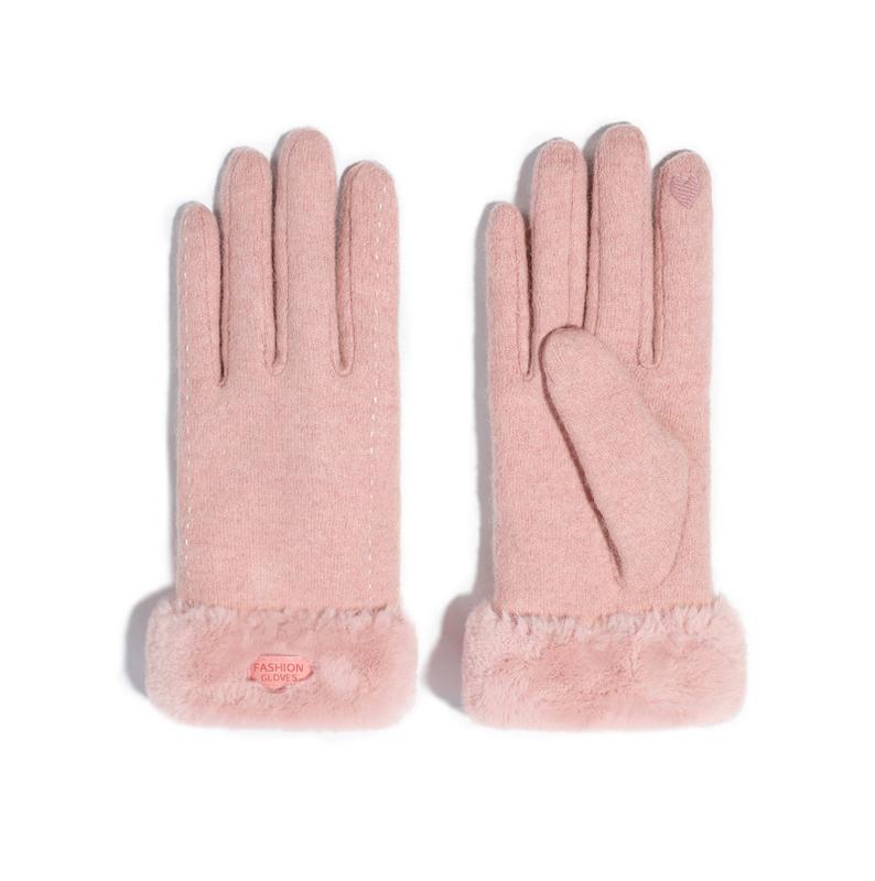 Five Fingers Gloves Womens Cashmere Fur Winter Touch Screen For Cycling Driving Mittens Fleece Lined Thick Warm
Five Fingers Gloves Womens Cashmere Fur Winter Touch Screen For Cycling Driving Mittens Fleece Lined Thick Warm