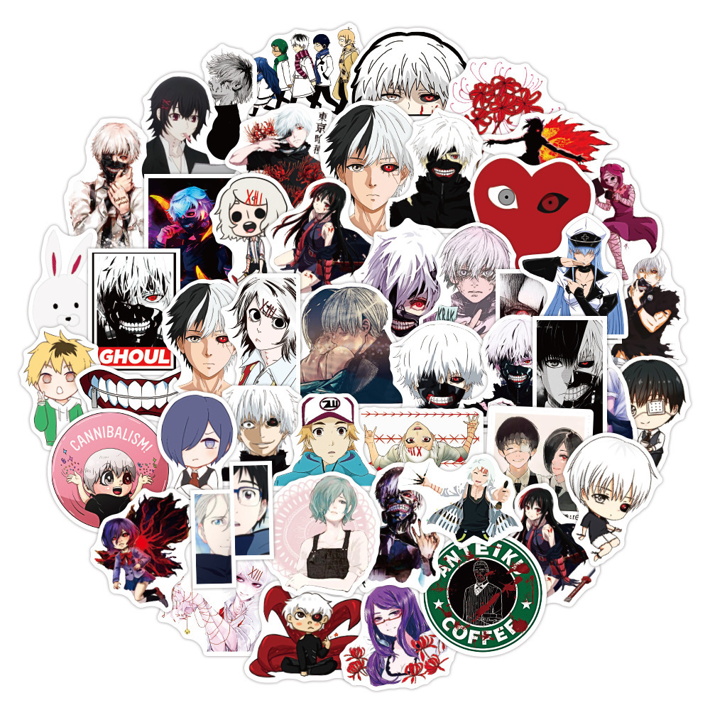 Waterproof sticker 50/100 pcs Anime Tokyo Ghoul Stickers for Laptop Guitar Water Bottle Car Bike Kids Cool Graffiti Japan Vinyl Decals Sticker Car stickers, 50 pieces
Waterproof sticker 50/100 pcs Anime Tokyo Ghoul Stickers for Laptop Guitar Water Bottle Car Bike Kids Cool Graffiti Japan Vinyl Decals Sticker Car stickers, 50 pieces