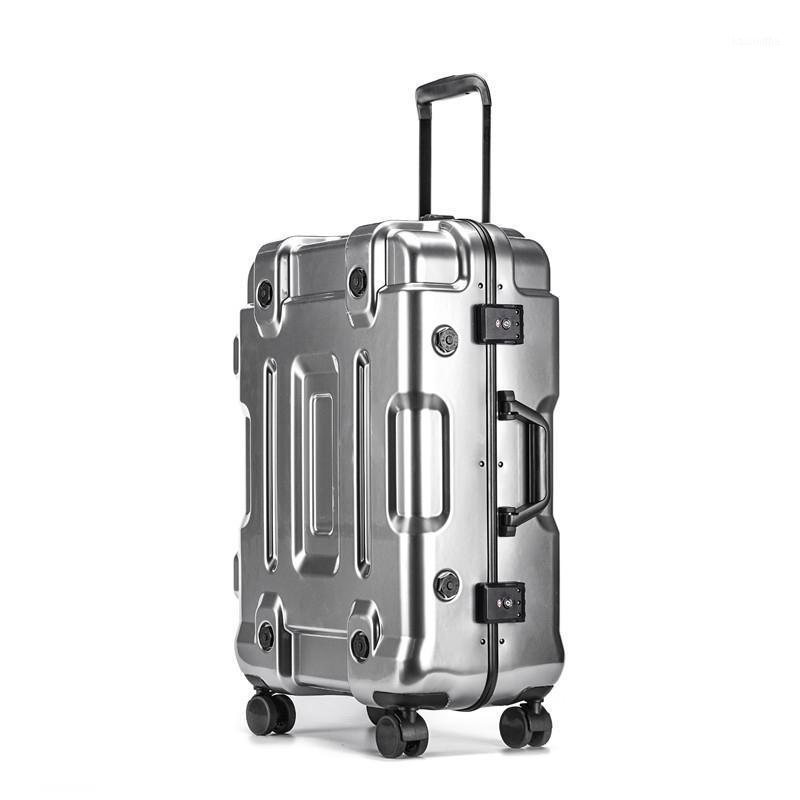 Suitcases High Quality Travel Luggage 20/24/26/28 Size Space Gold PC Rolling Spinner Brand Suitcase 
Suitcases High Quality Travel Luggage 20/24/26/28 Size Space Gold PC Rolling Spinner Brand Suitcase
