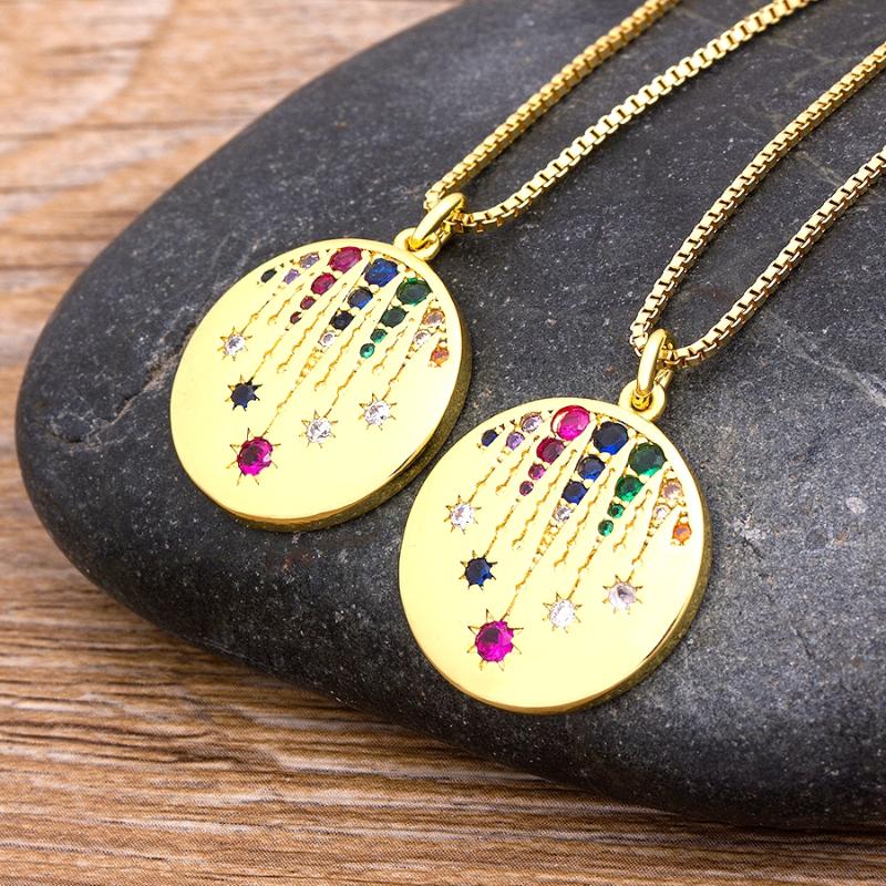 Pendant Necklaces Classic Star Moon Copper Zircon Gold Chain Fine Party Wedding Year Jewelry For Women Girls GiftsPendantPendantPendant
Pendant Necklaces Classic Star Moon Copper Zircon Gold Chain Fine Party Wedding Year Jewelry For Women Girls GiftsPendantPendantPendant