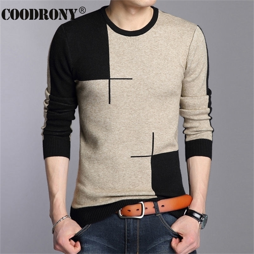 COODRONY Winter Arrivals Thick Warm Sweaters O-Neck Wool Sweater Men Brand Clothing Knitted Cashmere Pullover Men 66203 201203, Black
COODRONY Winter Arrivals Thick Warm Sweaters O-Neck Wool Sweater Men Brand Clothing Knitted Cashmere Pullover Men 66203 201203, Black