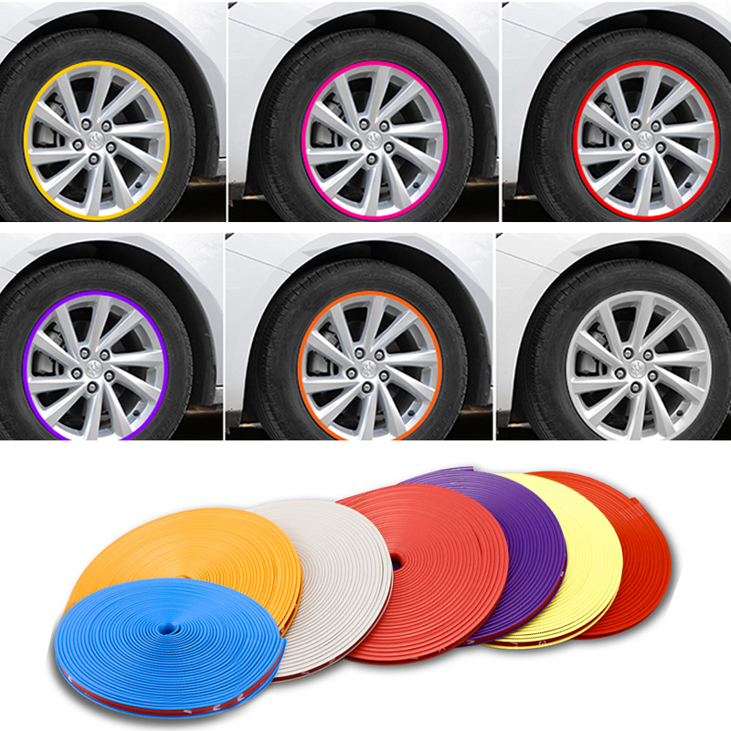 8M/Roll Car Styling Wheel Rims Protector Strip Car Sticker Decorative Moulding Trim IPA Rimblades wiht 10 Colors
8M/Roll Car Styling Wheel Rims Protector Strip Car Sticker Decorative Moulding Trim IPA Rimblades wiht 10 Colors