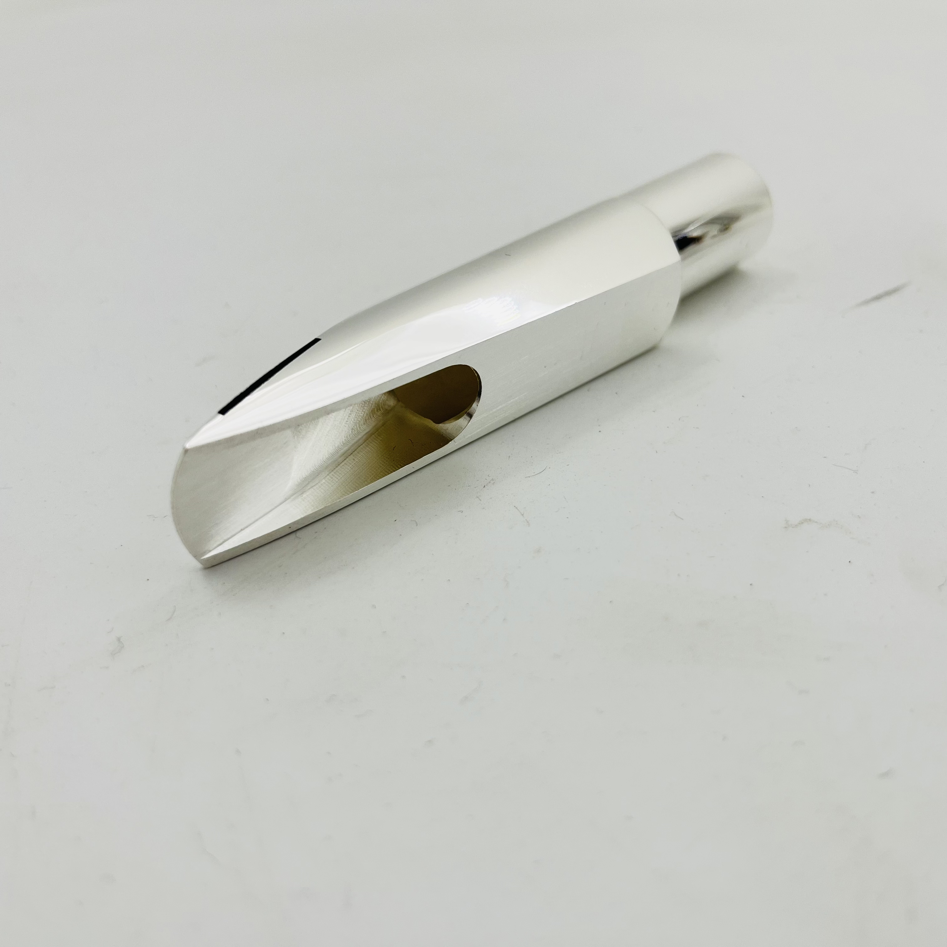 High Quality Beechler Saxophone Mouthpiece Alto Soprano Tenor Size 5 6 7 8 9 Sliver Plated Sax Accessories Real Pictures
