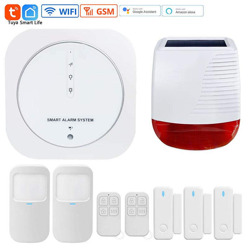 Alarm Systems Tuya Wireless System GSM Wifi Smart Security Home G13 Host Voice Operation Prompt Scene Siren Door Sensor
Alarm Systems Tuya Wireless System GSM Wifi Smart Security Home G13 Host Voice Operation Prompt Scene Siren Door Sensor
