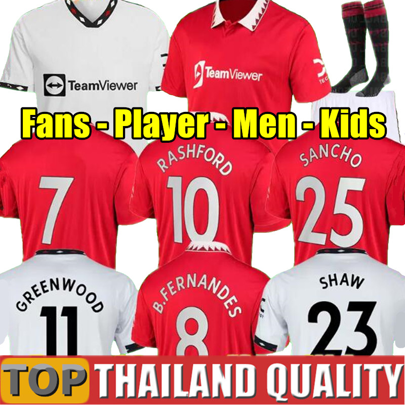 SANCHO soccer jersey 21 22 23 RASHFORD MANS SHAW POGBA UTDS 2022 2023 fans player version MARTIAL B. FERNANDES LINGARD football shirt men kids kit set uniform, 22/23 away - kids
SANCHO soccer jersey 21 22 23 RASHFORD MANS SHAW POGBA UTDS 2022 2023 fans player version MARTIAL B. FERNANDES LINGARD football shirt men kids kit set uniform, 22/23 away - kids