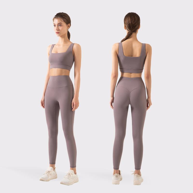 Yoga Outfit Athletics Clothing Gym Set Workout Clothes Sport Leggings And Bra Outfits For Women Sportswear Running Suit 2 PieceYoga, Cranberry bra
Yoga Outfit Athletics Clothing Gym Set Workout Clothes Sport Leggings And Bra Outfits For Women Sportswear Running Suit 2 PieceYoga, Cranberry bra