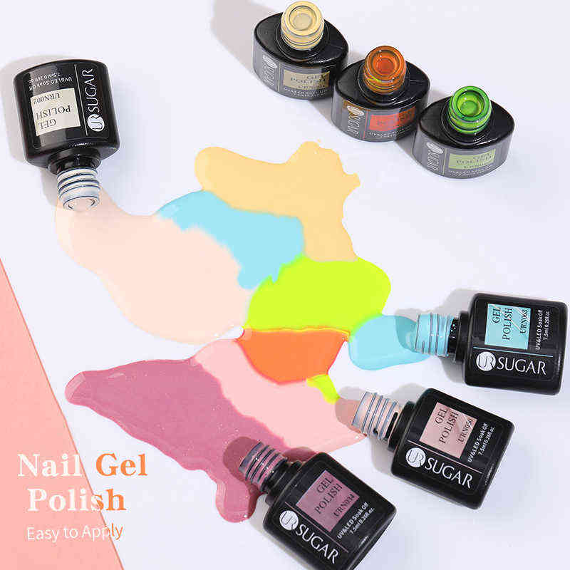 NXY Nail Gel Polish Spring Summer Macaron Color Glitter Manicure Semi Permanent Art Soak Off Uv Led Varnish 0328